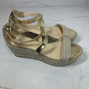 Jimmy Choo Dore Mirror wedges